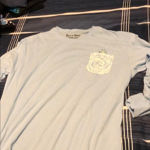 Rick and morty long sleeve tee